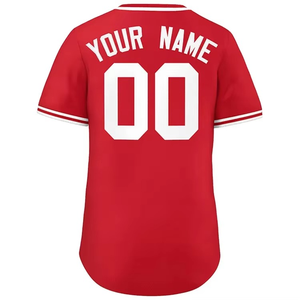 Camiseta de Béisbol Personalizada para Hombre al por Mayor, Camiseta de Béisbol Sublimada de Alta Calidad, Uniforme de Equipo Transpirable de Poliéster con Logotipo Personalizado - Product Image 2
