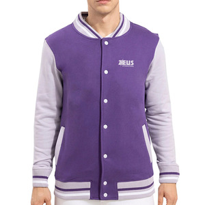 Chaquetas Letterman para Hombre al Mejor Precio, Servicio OEM, Chaquetas Letterman Lisas Teñidas para Hombre, Ropa de Moda Nueva y Moderna - Product Image 1