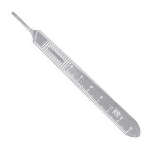 Reusable Surgical Blade <b>Holder</b> Stainless Steel Instrument For <b>Controlled</b> Cutting And Professional Healthcare Use Surgical Tool - Product Image 1