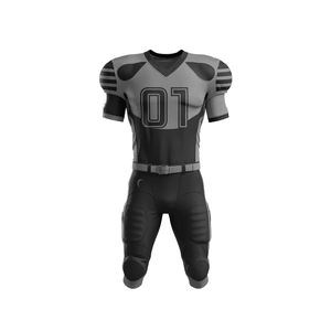 Uniforme de football américain de qualité compétition, matériau léger et durable, conçu pour l'entraînement en équipe, uniforme de football américain - Product Image 4