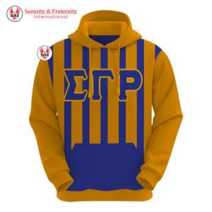 เสื้อฮู้ดดี้โอเวอร์ไซส์แบบกำหนดเองสำหรับสตรีและผู้ชาย  แบบครอป คอกลม  สำหรับชมรมนักเรียน - Product Image 1