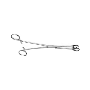 Pinzas Quirúrgicas para Esponjas, de Acero Inoxidable, 18/25cm, Dentadas, con Certificación CE - Product Image 4