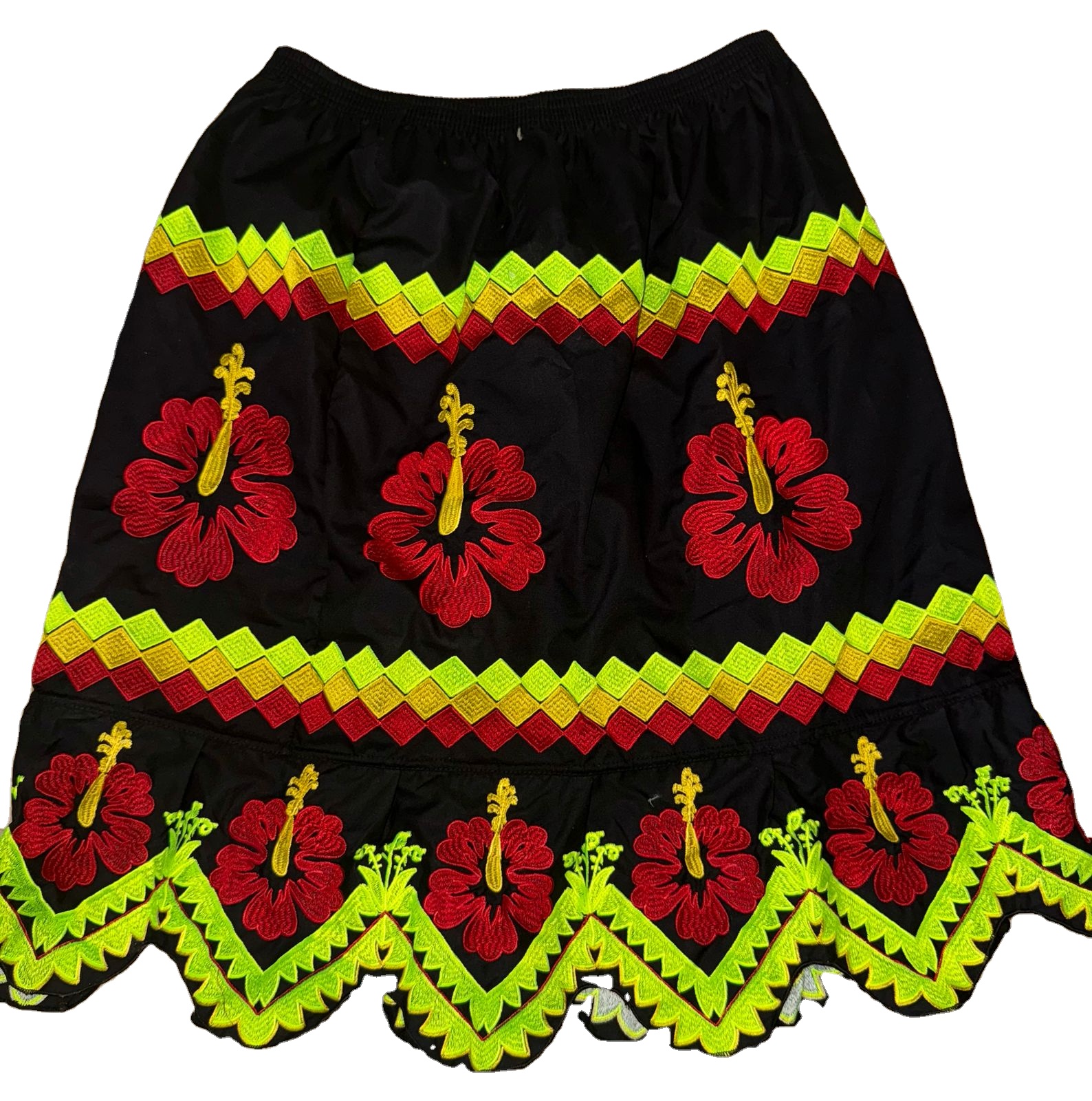 Embroider Micronesian Skirts High Quality Customized
