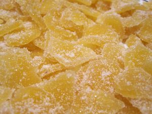 Gently Dried Ginger Pieces with a Naturally Warm Flavor and Smooth <b>Chewy</b> Texture - Product Image 3