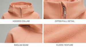Sudadera con Capucha Corta para Mujer, Estilo Casual Urbano, Hombros Caídos, Transpirable, Ecológica, Tejida, Personalizada, Servicio OEM a Bajo Precio - Product Image 4