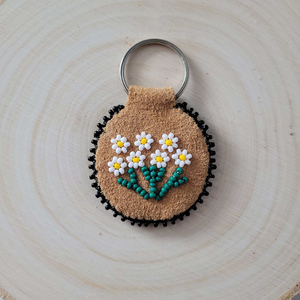 Luxury Beaded Embroidery Keychain Handmade Decorative <b>Key</b> <b>Ring</b> for Handbags Purses Backpacks Travel Bags and Gifts - Product Image 4