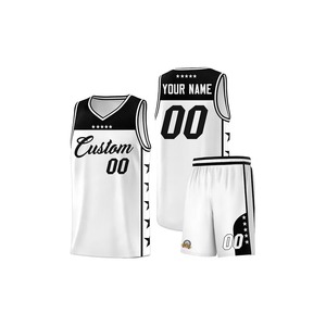 Uniforme de Baloncesto Personalizado de Alta Calidad, Camiseta Deportiva sin Mangas con Nombre del Equipo y Número del Jugador Impresos, para Hombres Adultos, 100% - Product Image 1