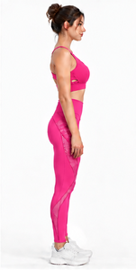 Women Yoga Set Backless Sports Bra High <b>Waist</b> <b>Leggings</b> Two Piece Buttery Soft Stretch - Product Image 5