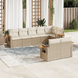 Conjunto de Sofás Beige para Patio, Muebles de Jardín para Exteriores - Product Image 1
