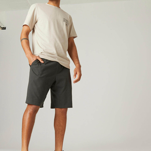 Pantalones Cortos para Hombre Hechos a Medida, Color Sólido, Estilo Bermuda, Secado Rápido, Cintura Elástica, Casuales, de Poliéster, con Bolsillos, Corte Medio, 100% Cómodos - Product Image 5