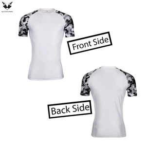 Camisetas de Compresión de Manga Corta para Entrenamiento de MMA, Diseño Sublimado, Ropa Deportiva Personalizada - Product Image 5