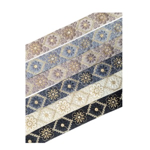Encaje Bordado 100% Algodón Hecho a Mano de Alta Gama para Vestidos de Alta Costura y Moda, y Decoración con Lentejuelas, Venta al Por Mayor 2026 - Product Image 1