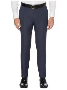 Pantalon décontracté taille haute pour homme, grande taille, respirant, en polyester, coupe ajustée, confortable, de haute qualité, style rétro britannique - Product Image 4