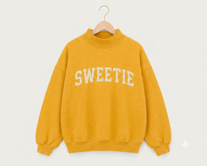 Sweat-shirt à col montant pour femme en mélange de coton brossé doux, pull-over, fabricant de vêtements OEM ODM - Product Image 4