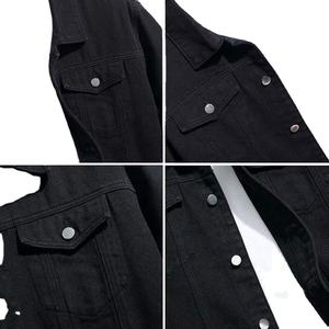 Vestes pour hommes, style vintage, design personnalisé, veste en jean pour hommes, produit très populaire, veste en jean légère pour hommes en gros - Product Image 3