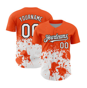 Camiseta de Béisbol Personalizada para Hombre, Manga Corta, Rayada, Transpirable, de Poliéster, Uniformes con Impresión Sublimada, Servicio OEM Disponible - Product Image 4