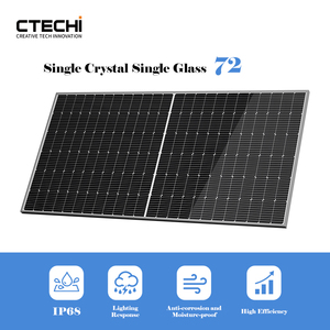 <span class=keywords><strong>CTECHi</strong></span> 580w 550w 660w Panneaux solaires panneau solaire Pv à haute efficacité de qualité pour système de toit commercial - Product Image 3