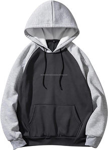Hommes Pullover Casual Hoodies Double Couleur Chaud Manches Longues Sweat Hommes Personnalisé Hoodies En Gros - Product Image 2