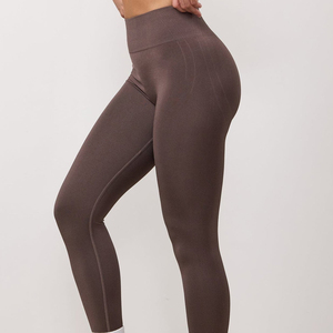 Wholesale Compression <b>Leggings</b> Women's Butt Lifting High-Waisted Nude <b>Pocket</b> Yoga Pants Stretchy Sports <b>Leggings</b> - Product Image 6