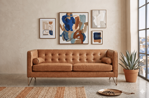Modern Minimalist <b>Sofa</b> Couch <b>Living</b> <b>Room</b> <b>Sofas</b> Luxury Upholstered Genuine Leather Couch <b>Living</b> <b>Room</b> Furniture Home Furniture - Product Image 1