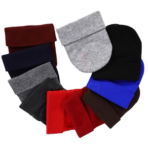 Gorro de punto de nuevo estilo Jacquard 2025 con gorro multicolor para gorro de punto nuevo Unisex gorros de invierno con gorros con logotipo personalizado - Product Image 1