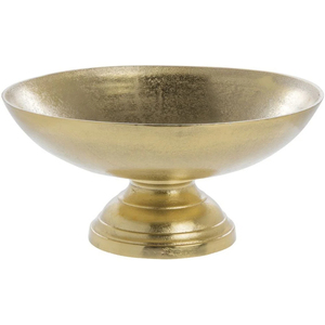 Luxury Antique Brass Pedestal <b>Bowl</b> Handmade <b>Metal</b> <b>Bowl</b> For Wedding Restaurant And High End Tabletop Home Decorative <b>Bowl</b> - Product Image 4