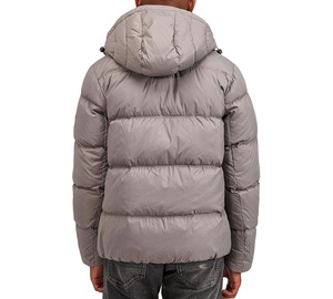 Wholesale Price Casual Outwear Men Puffer <b>Jacket</b> Stand Collar Stylish Streetwear Winter Warm Waterproof Windproof Front - Product Image 3