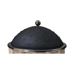 Casseroles en rotin au style unique avec couvercle en métal, idéales pour un service élégant et une présentation de plats chauds, récipient alimentaire d'Inde - Product Image 5