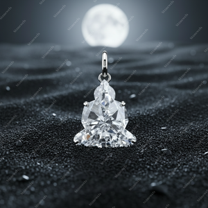 Diamant de laboratoire en forme de Bouddha, qualité export Inde, DEF VS1 VVS, certifié, pierre de bijouterie en vrac, vente en gros - Product Image 2