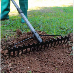 คราดสวนโลหะคุณภาพสูงคราดในสวนบริการผลิตจากผงเคลือบคุณภาพสูงคราดสวนโลหะปริมาณมาก - Product Image 5