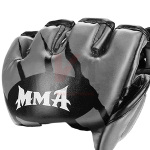 Premium <b>MMA</b> <b>Gloves</b> PU Leather Sparring <b>Gloves</b> for Training Fighting Gym Durable Fitness Gear - Product Image 3