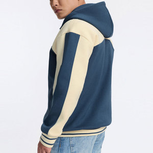 Sudadera con Capucha para Hombre, Tejido Original Puro, Secado Rápido, Mangas Largas, Básica, Mezcla de Algodón - Product Image 4