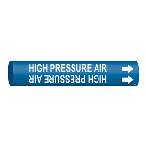Marcador de Tuberías de Aire a Alta Presión Brady para Tuberías Industriales - Product Image 3