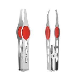 Pince à épiler portable en acier inoxydable avec lumière LED, 1 pièce, design intelligent à pile bouton, pour l'épilation des sourcils – Vente chaude - Product Image 6