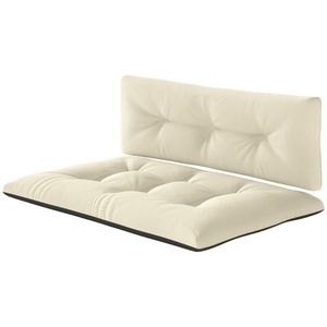 Cuscini a righe per panche da esterno, ideali per campeggio, riposo e uso alberghiero - Product Image 2