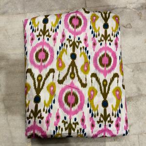 Tela de Algodón Orgánico Estampada a Mano, Suave y Transpirable, para Confección de Vestidos, Decoración del Hogar, Cortinas y Bolsos - Product Image 6