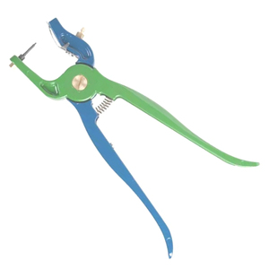 Premium Heavy Duty Veterinary <b>Castrator</b> <b>Tools</b> for Sheep Goat Durable German Stainless Steel Clamp Green Blue Handles <b>Tools</b> - Product Image 3