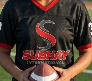 Subhay International Unisex Black <b>Mesh</b> Football Jersey V-Neck Number 30 Moisture Wicking <b>Short</b> Sleeve Regular Fit - Product Image 2
