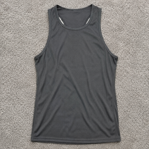 Wholesale Blank Fitness Muscle Shirt Custom Men's <b>Moisture</b> Wicking Racerback Vest Blank <b>Moisture</b> Wicking Gym Vest - Product Image 1