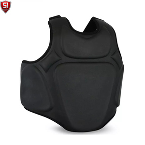 Protector de Pecho para Boxeo de PU, Chaleco Protector Unisex para Entrenamiento de Artes Marciales, Duradero y Transpirable - Product Image 6