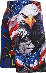 กางเกงขาสั้นสำหรับศิลปะการต่อสู้ผู้ชายคุณภาพสูง แห้งเร็ว ระบายอากาศได้ดี มีกระเป๋า กันน้ำ น้ำหนักเบา - Product Image 5