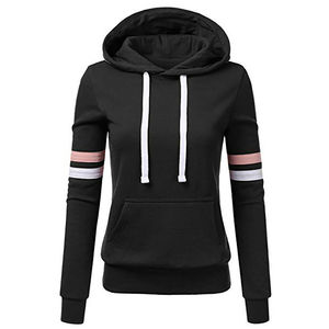 Sweat à capuche surdimensionné pour femme, 100 % coton, à carreaux, hiver, grande taille, respirant, écologique, streetwear, doublé - Product Image 1