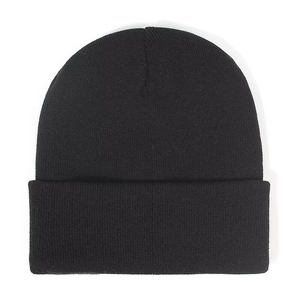 Gorro Color Crema 100% Acrílico Tejido a Máquina Diseño Sólido Talla Adulto 56-58CM Unisex Casual Gorro de Invierno - Product Image 2