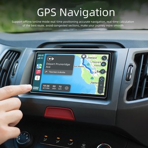 ZESTECH-Radio multimedia con navegación GPS/AM/FM/Bluetooth, Radio con pantalla dividida, pantalla táctil universal 2K, Android 13, 2K - Product Image 6
