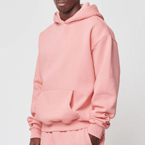 Custom logo Manufacturers Breathable Fashion Solid Color Causal Outdoor <b>Pullover</b> <b>Men</b> and Women Plain Heavyweight Hoodies - Product Image 1