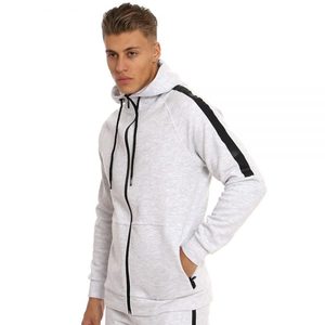 OEM Custom Applique Patch <b>Embroidery</b> Fleece Sporty Hooded Solid Jogger Tracksuits Sweatsuit Hoodie and Sweatpants <b>Set</b> for Unisex - Product Image 1