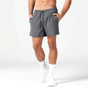 Pantalones Cortos de Lona de Secado Rápido para Hombre y Mujer, Cintura Elástica Media, Tela Impermeable y Transpirable, 100% Algodón, para Correr al Aire Libre - Product Image 2