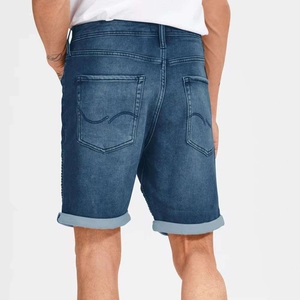 Shorts de mezclilla modernos y ajustados para hombre, al por mayor, hechos a medida, elegantes, casuales, con bolsillos frontales, de alta calidad, duraderos y a la moda. - Product Image 2