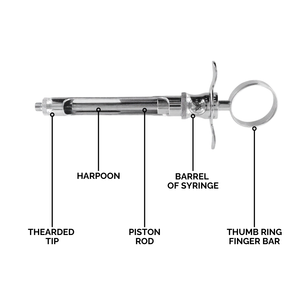 Seringue d'aspiration dentaire type C-W 2,2 cc auto-aspirante en acier inoxydable pour anesthésie locale - Product Image 4