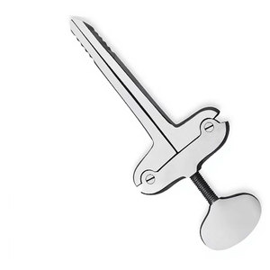 Abrebocas Manual Heister de Calidad Premium, 5 Pulgadas, Mandíbulas Dentadas, Cierre de Rosca, Ergonómico, Acero Inoxidable, Instrumento Quirúrgico Dental - Product Image 2
